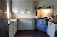 Accoya and mdf painted kitchen finished 2